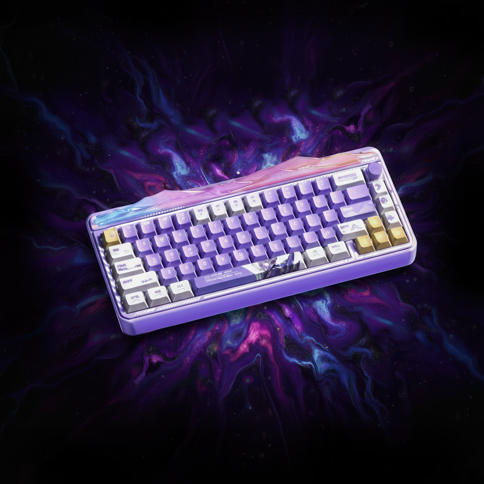 Hi65 Pro 65% Mechanical Keyboard | CNC Aluminum | Tri-Mode
