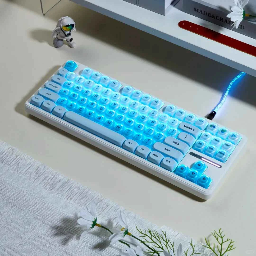ZayDen Crystaluxe Series - MOA PBT Keycap Set
