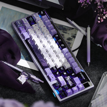 ZayDen Sekai — Reze Anime Translucent PBT Cherry Profile Keycaps