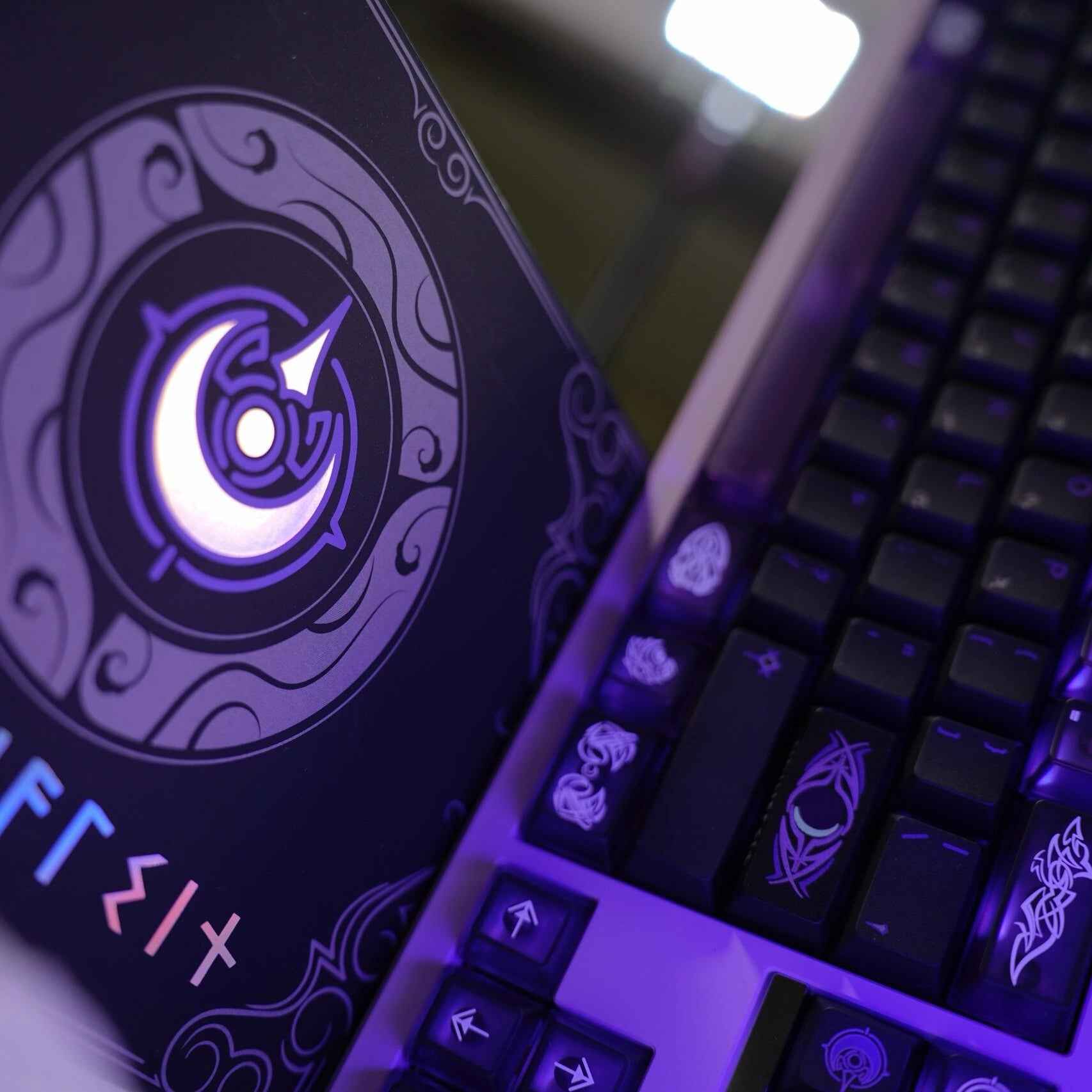 ZayDen Void — Nyx · 210-Key Cherry Profile Keycap Set