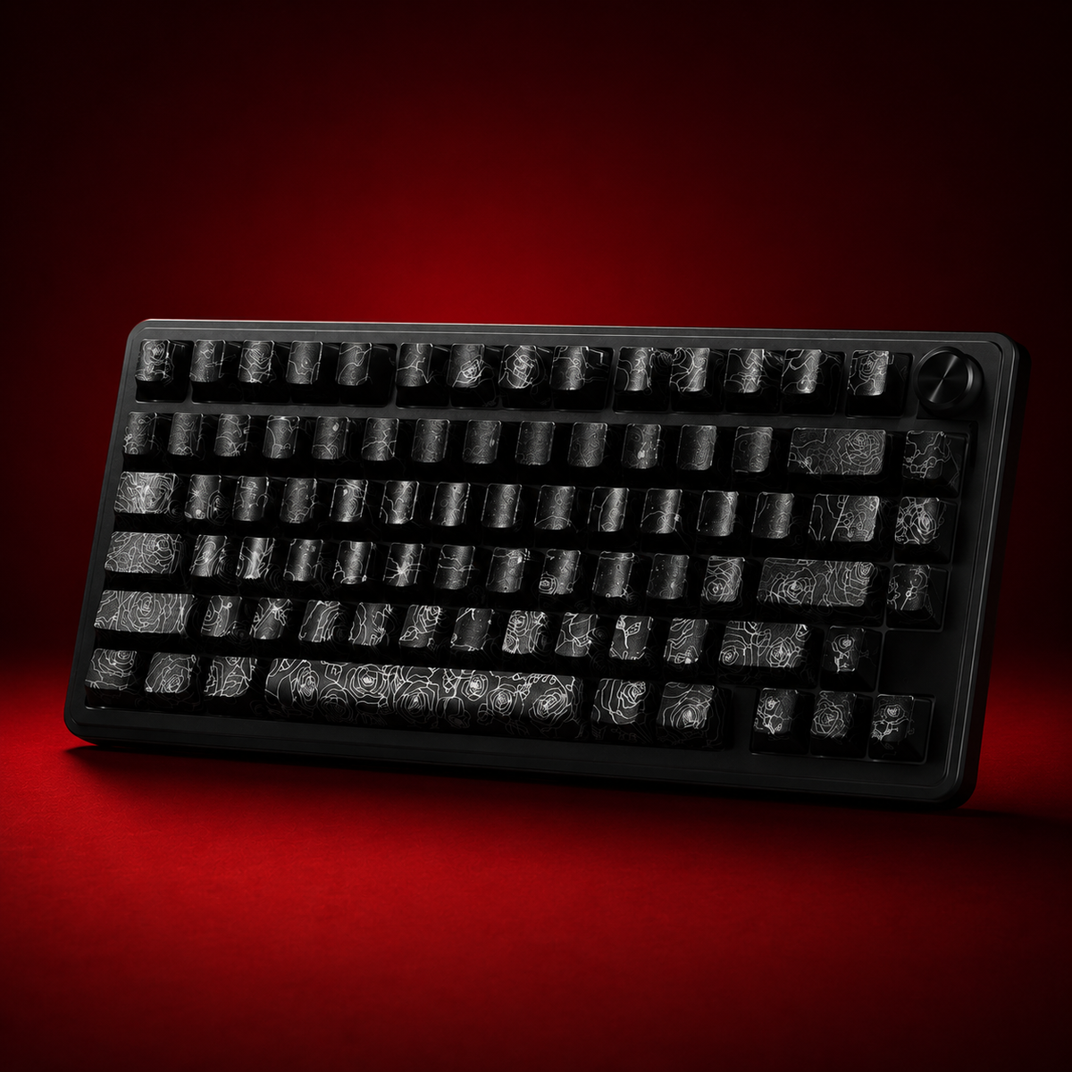 ZayDen Void — Rosethorn · 118-Key OEM Shine-Through Keycap Set