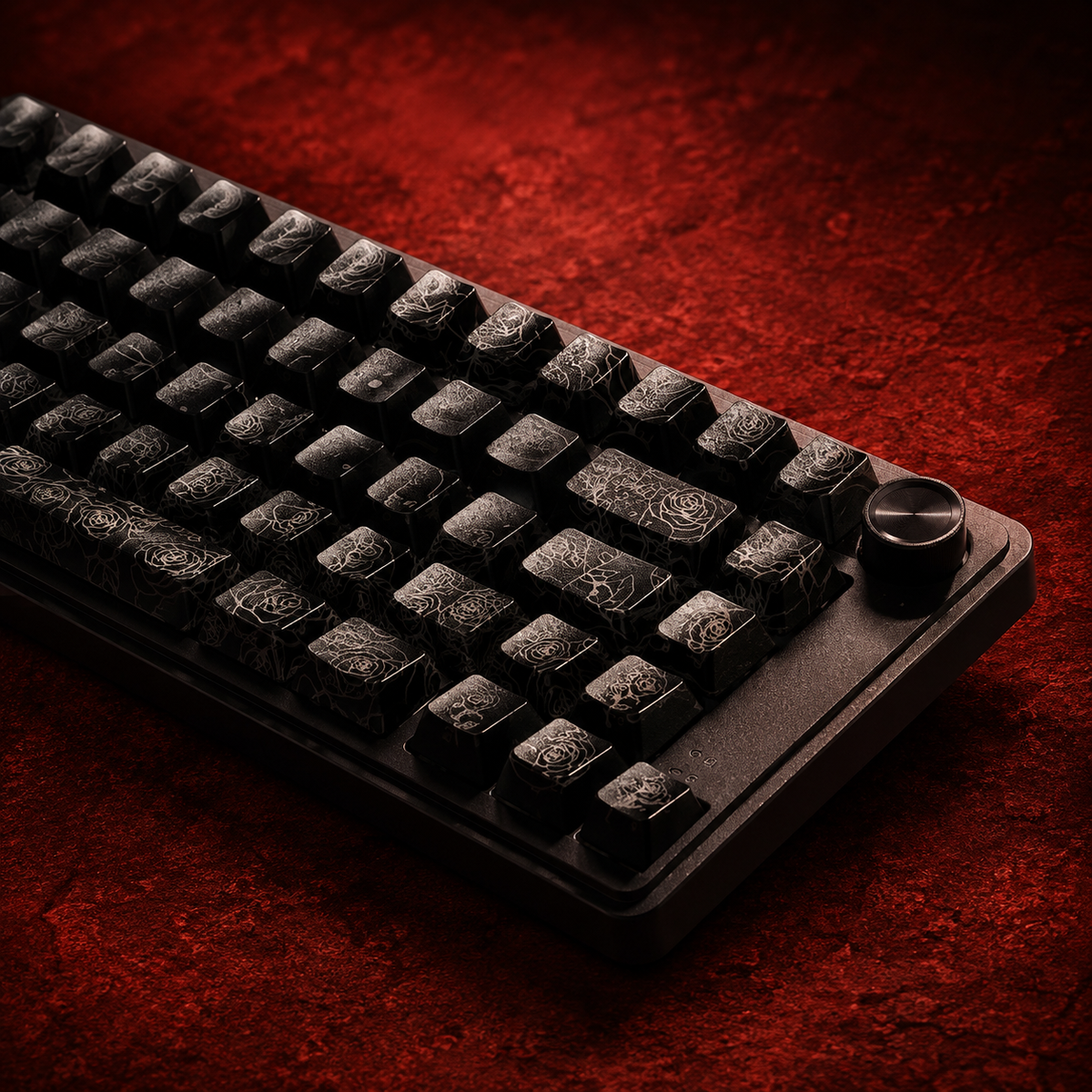 ZayDen Void — Rosethorn · 118-Key OEM Shine-Through Keycap Set