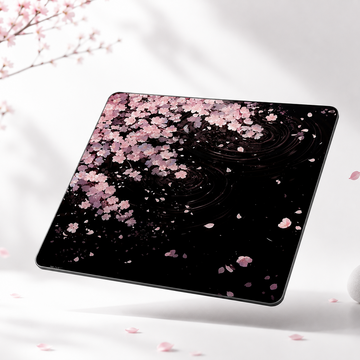 Zayden Glass — Yoru Sakura · Photovoltaic Glass Mousepad