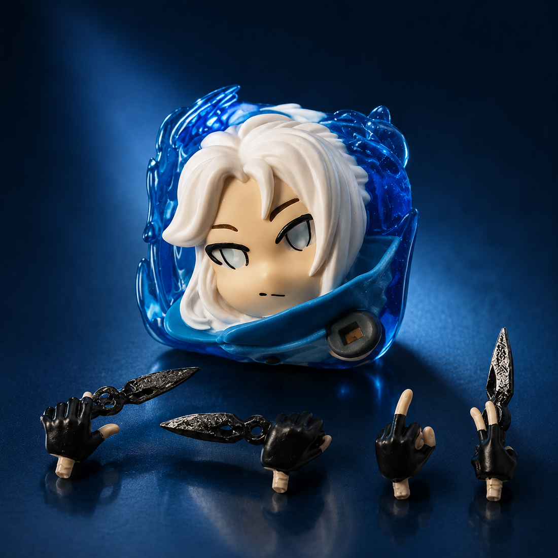 ZayDen Artisan — JETT VOID ·Four Actions Light-Transmitting Resin Artisan Keycap