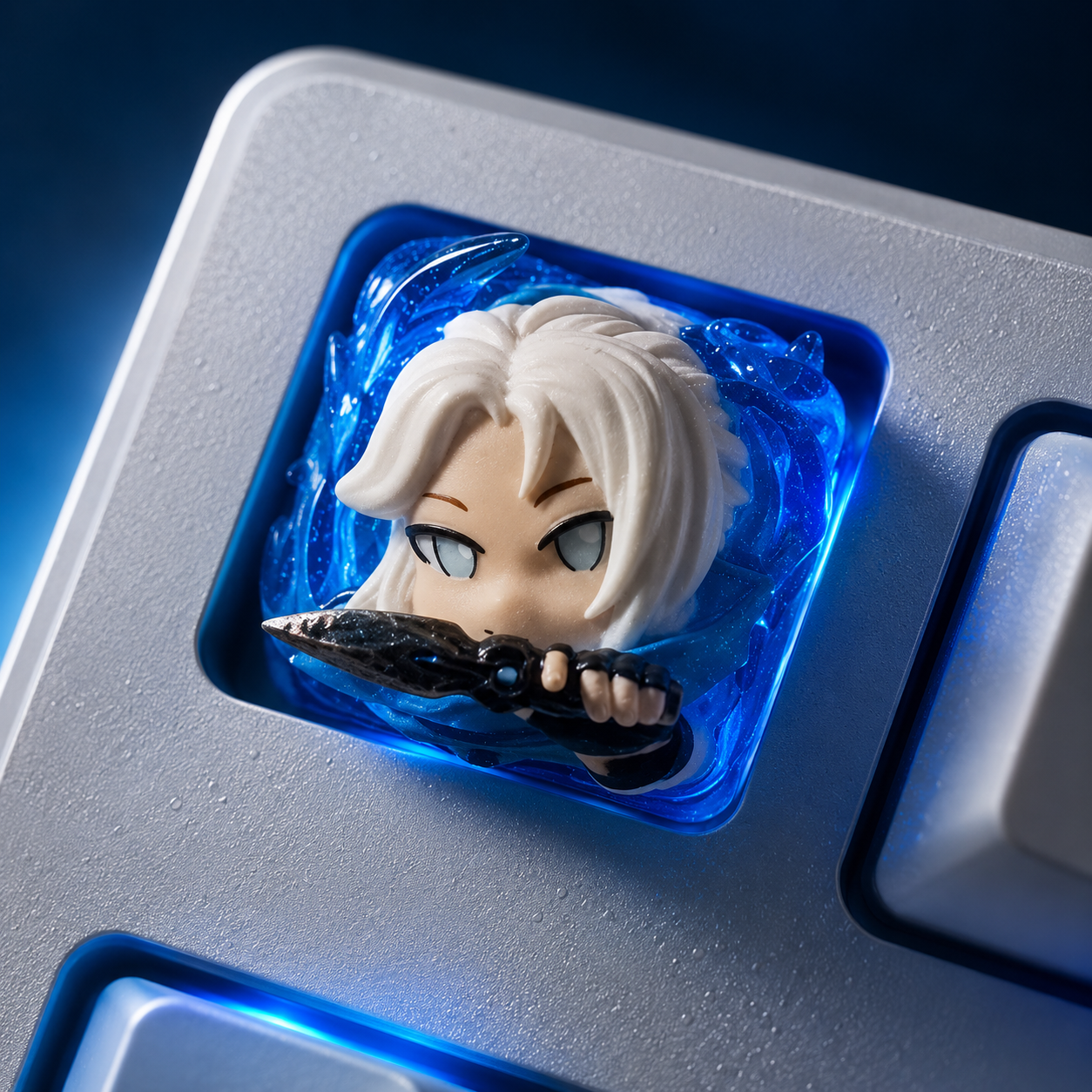 ZayDen Artisan — JETT VOID ·Four Actions Light-Transmitting Resin Artisan Keycap