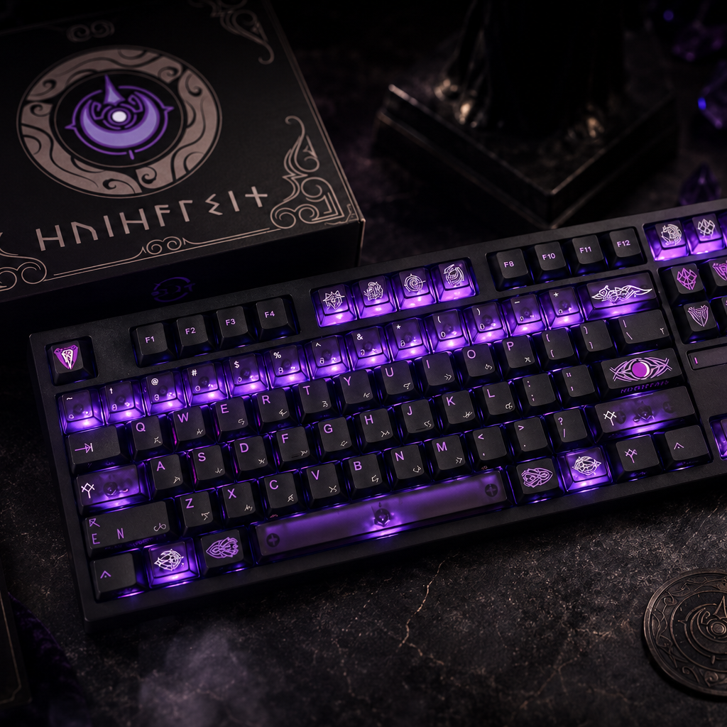 ZayDen Void — Nyx · 210-Key Cherry Profile Keycap Set