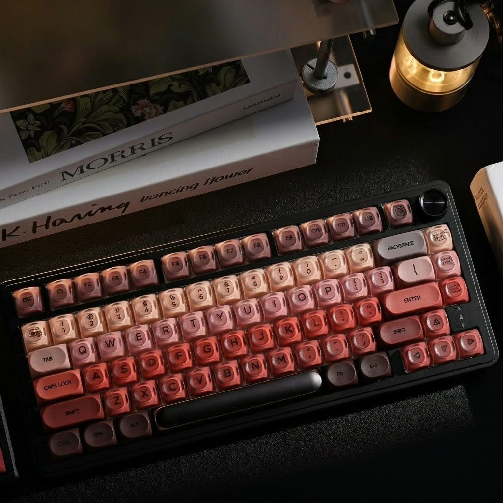 ZayDen Crystaluxe Series - MOA PBT Keycap Set
