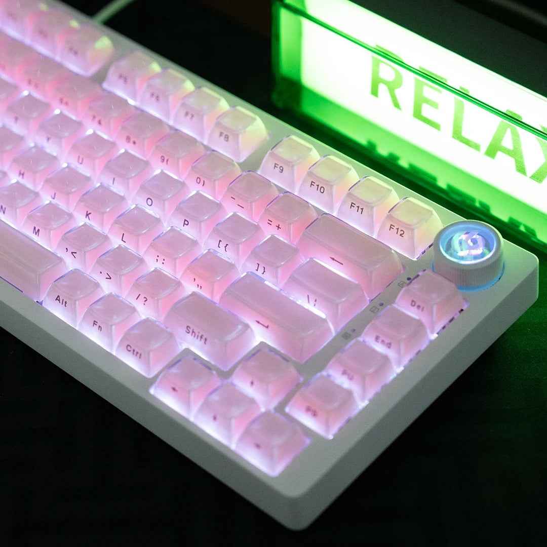 Midnight Nebula Keycaps - Universal Mechanical Keyboard Keycaps to Upgrade Your Gaming Setup