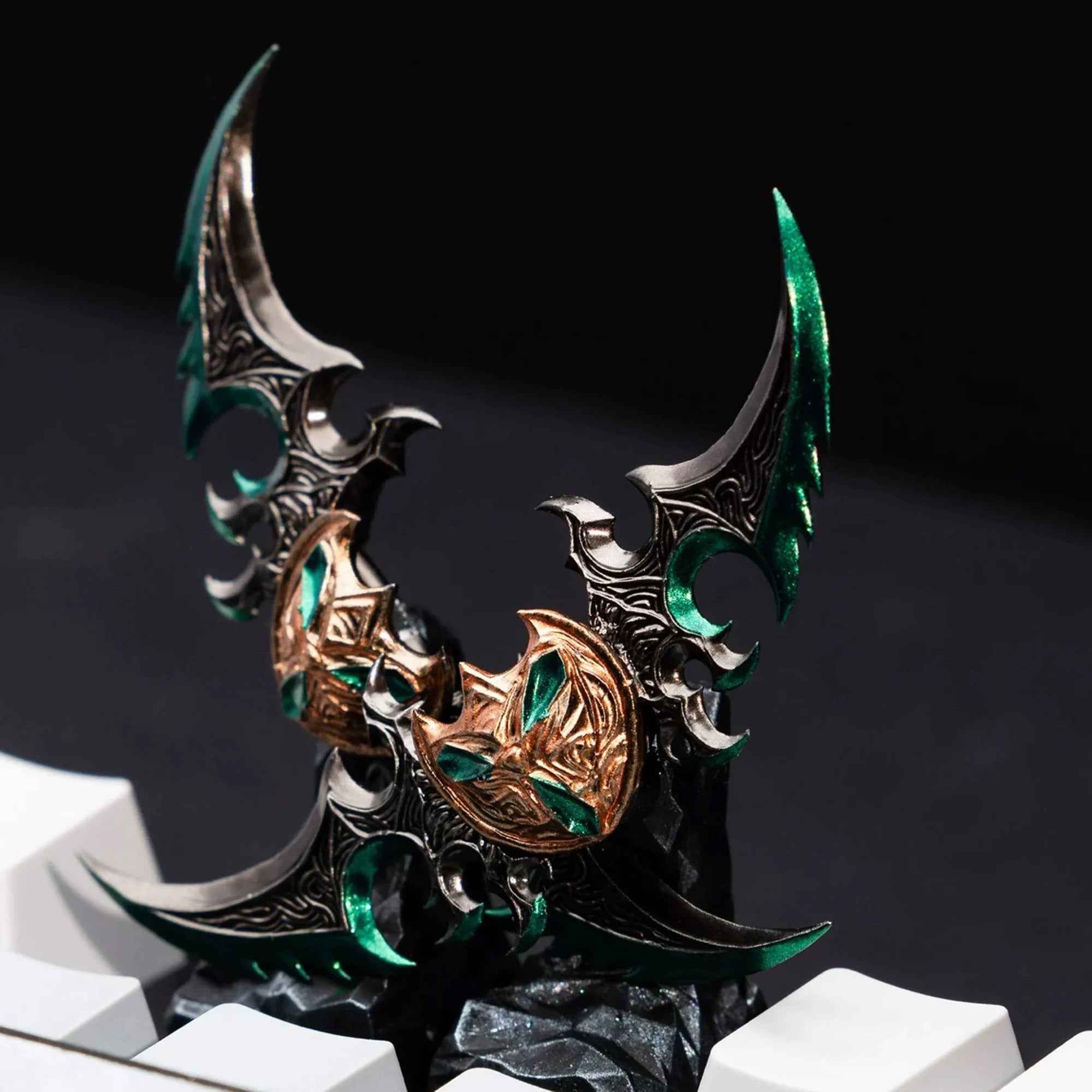 ZayDen Artisan Weapon Keycap – Magnetic Detachable | MX Switch | Resin