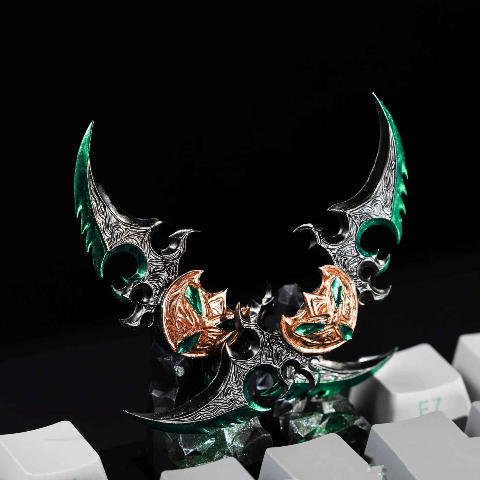 ZayDen Artisan Weapon Keycap – Magnetic Detachable | MX Switch | Resin