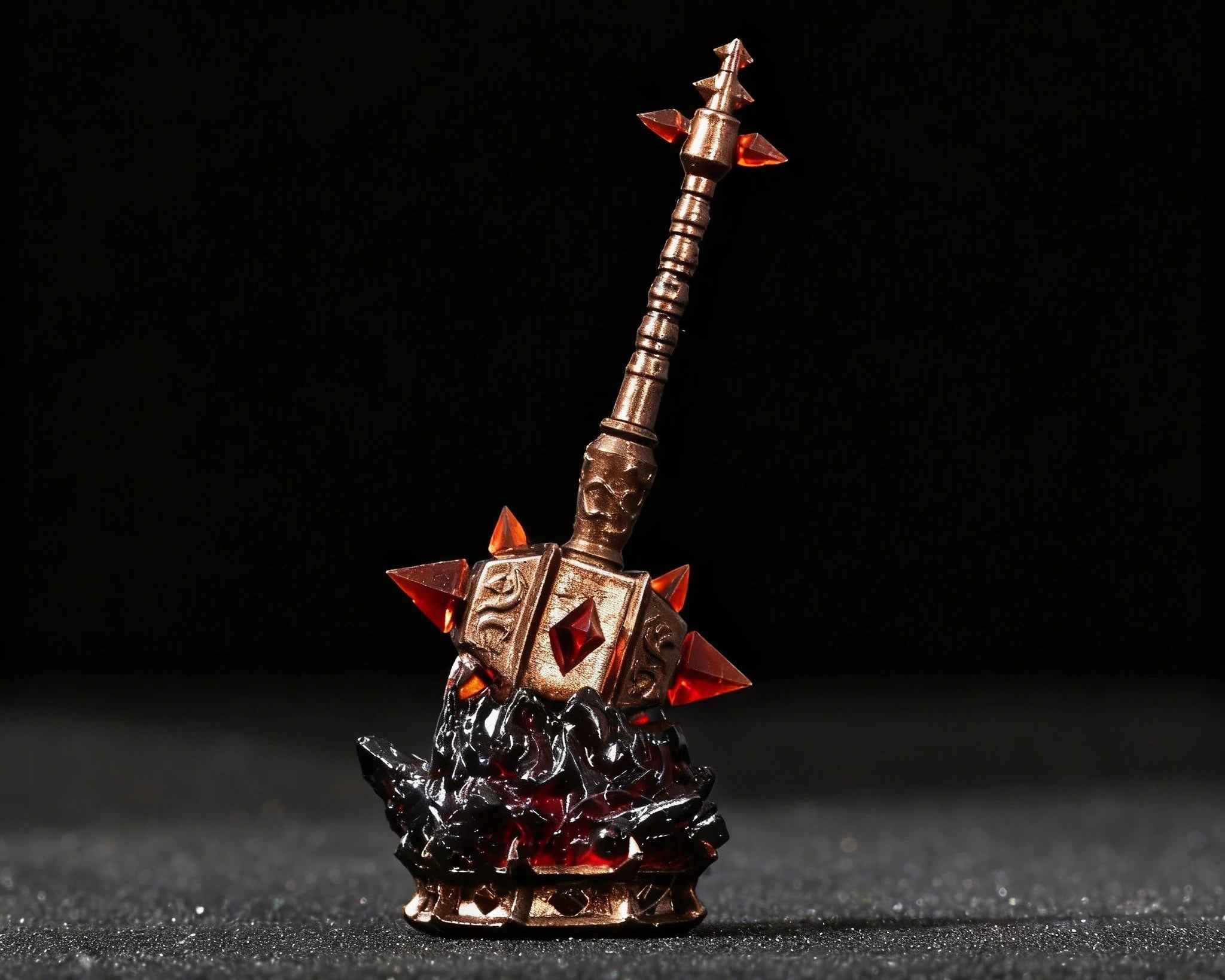 ZayDen Artisan Weapon Keycap – Magnetic Detachable | MX Switch | Resin