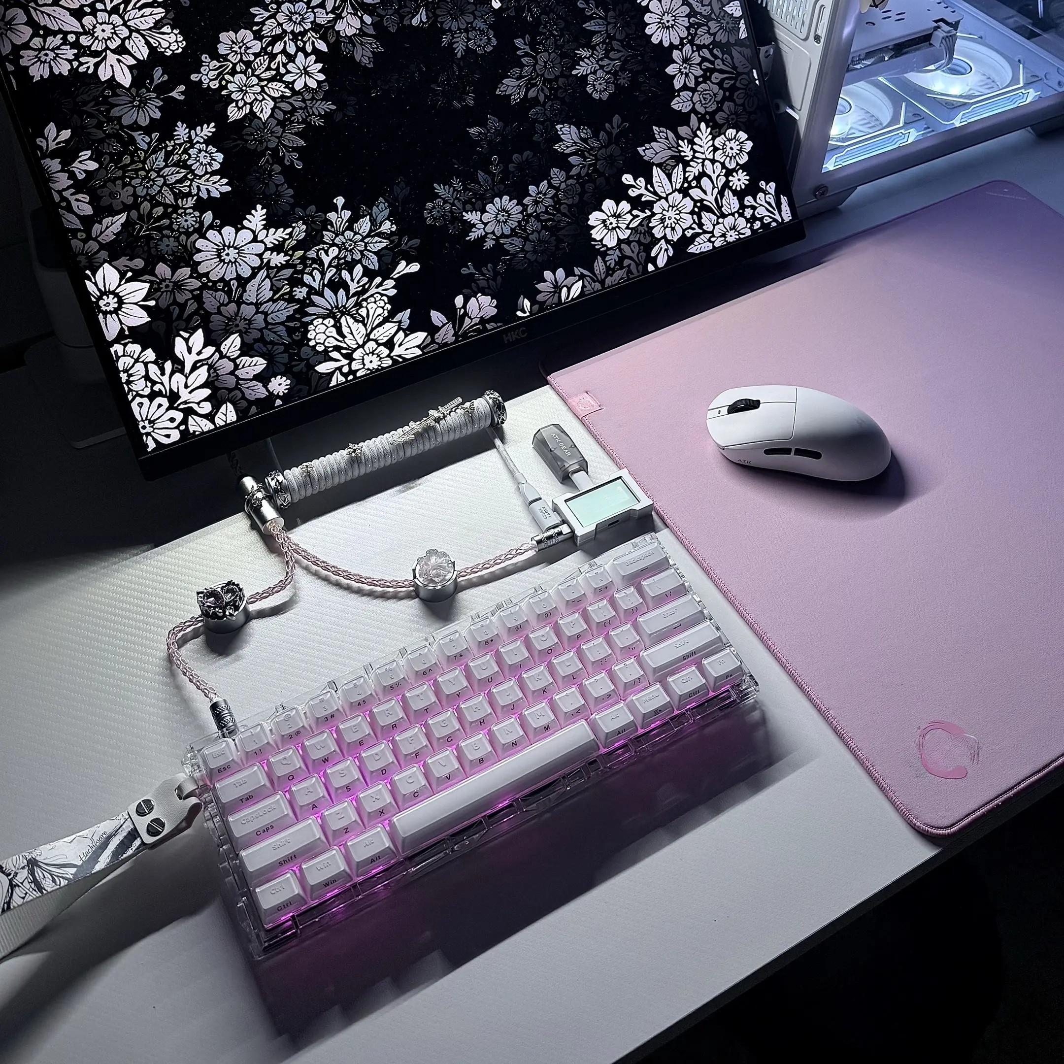 Midnight Nebula™ Keycaps – Fits All Mechanical Keyboards - ZayDen