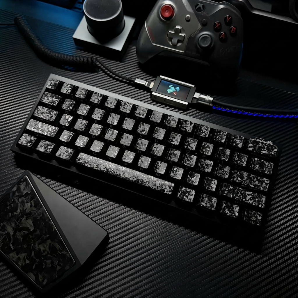 ZAYDEN™ ShadowForge Carbon Edition – Cherry Profile (MX Fit)