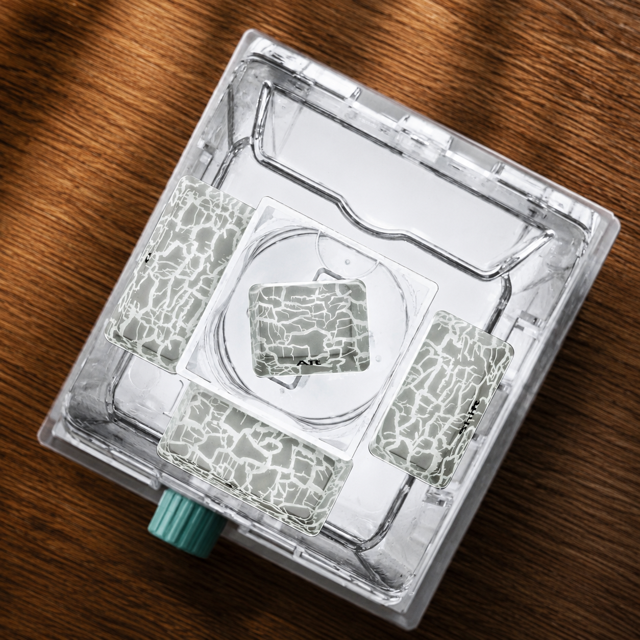 ZayDen Prism — Frostveil · Translucent PBT Keycap Set