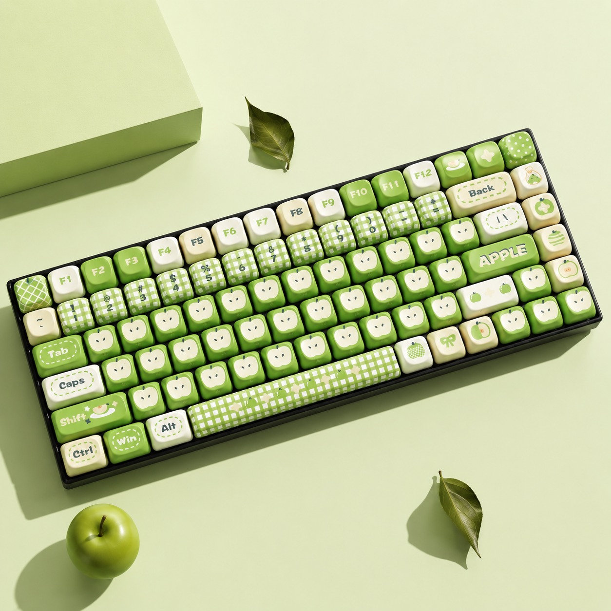 ZayDen Bloom — Orcha Rouge · 108-Key Dye-Sub Keycap Set